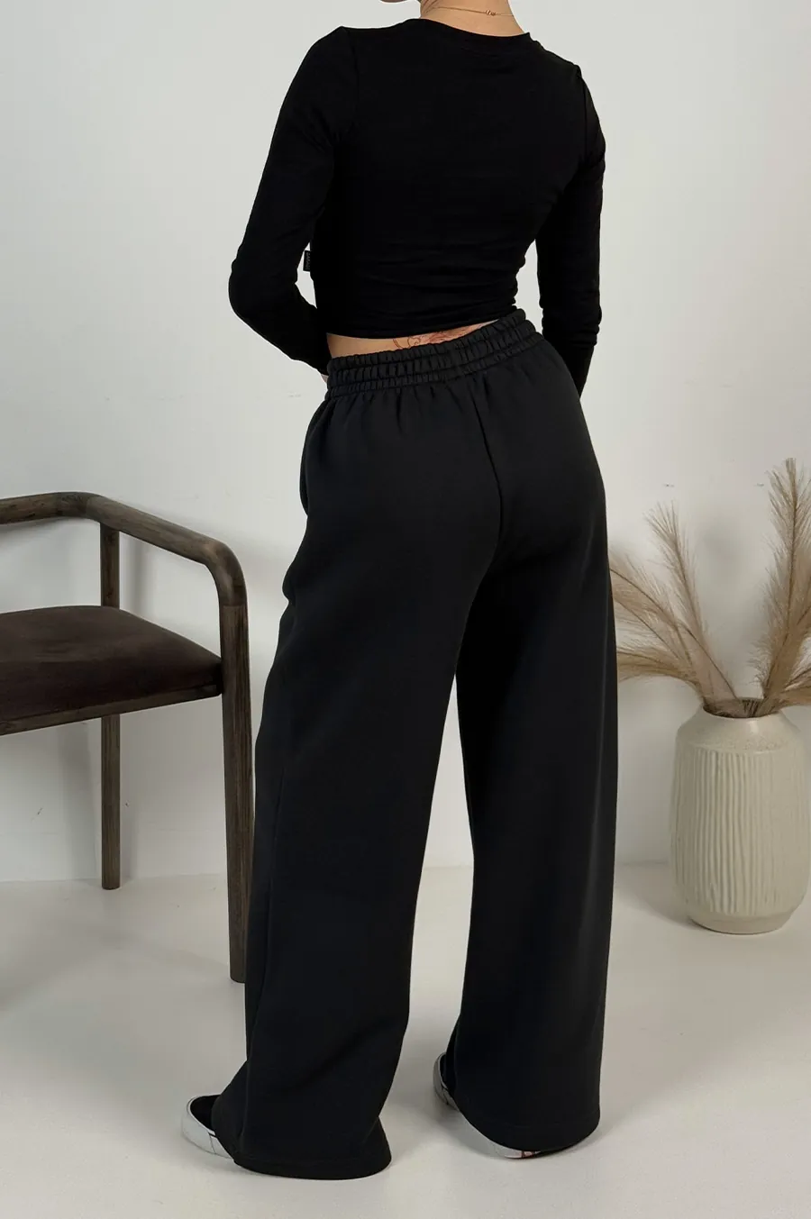 Pants GARAGE Baggy cut Anthracite