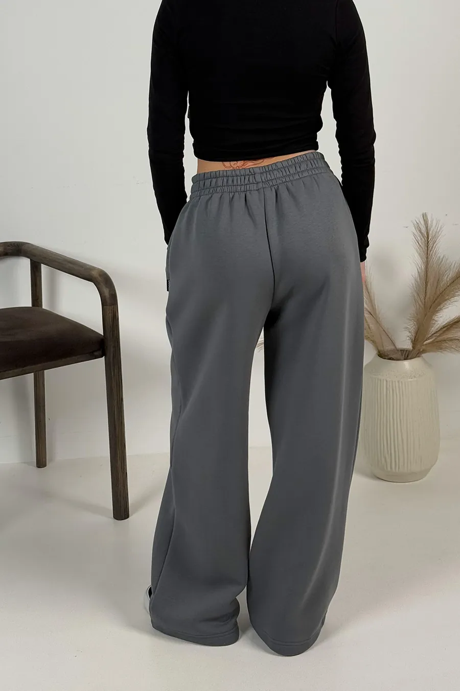 Pants GARAGE Baggy cut Gray