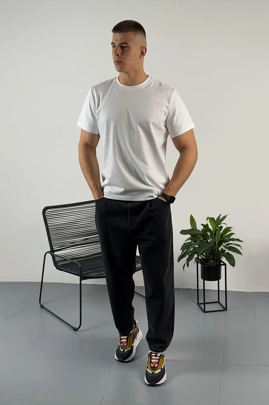 Jeans GARAGE BALON Gray