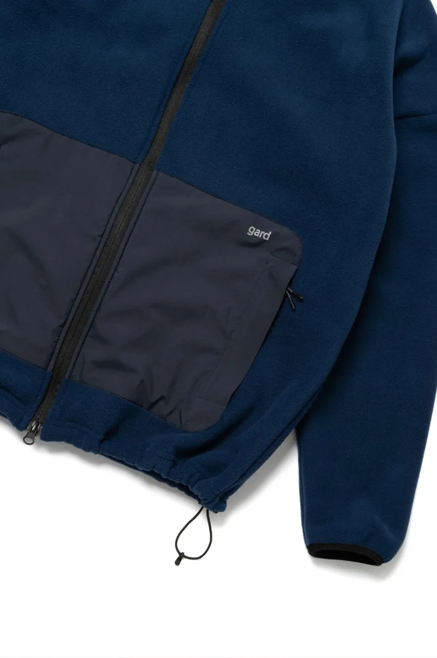 Худі GARD MICROFLEECE на блискавці зі вставками І темно-синій 4/24 т.синій