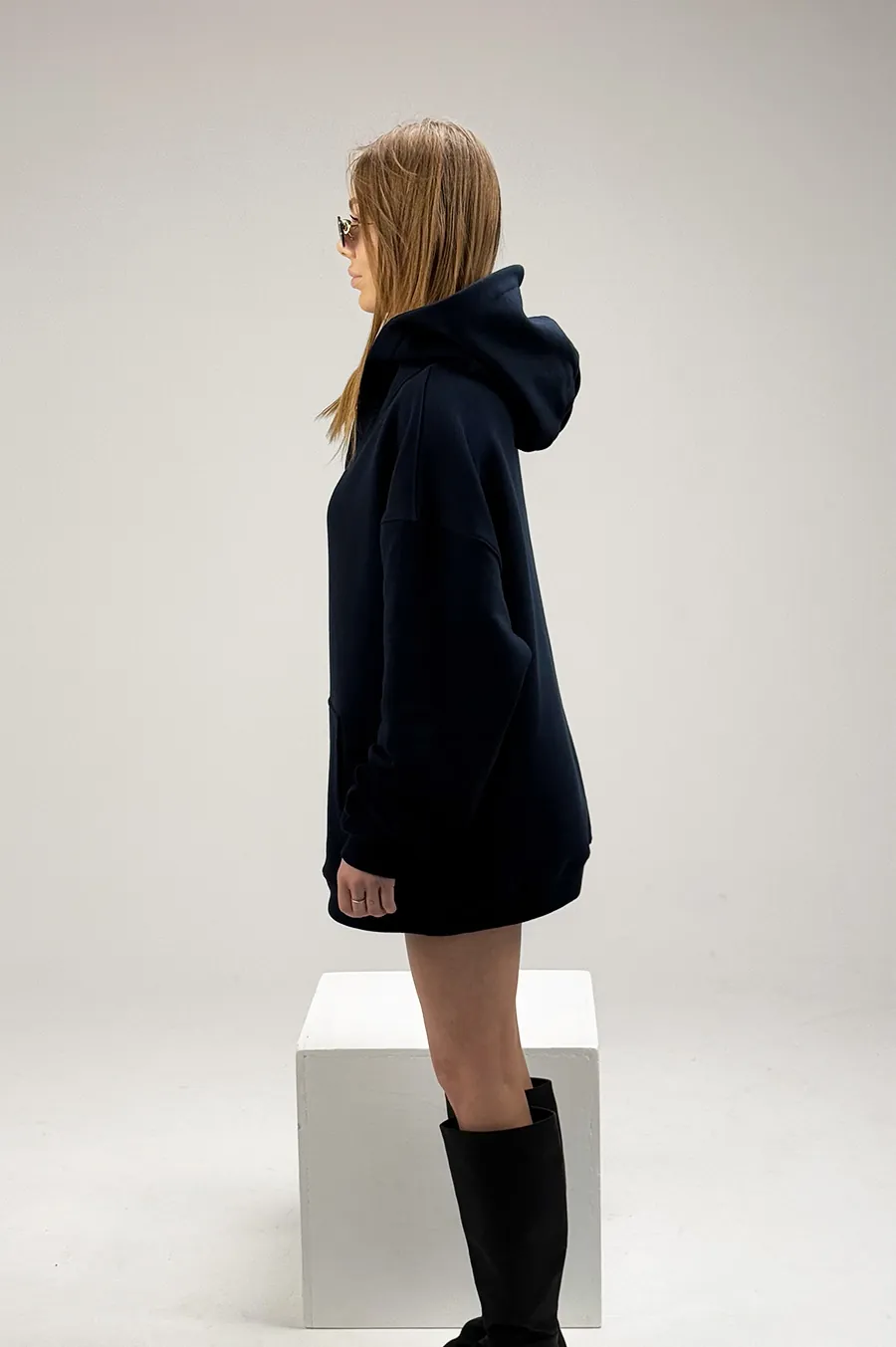 Hoodie GARAGE super oversize T. Sinii