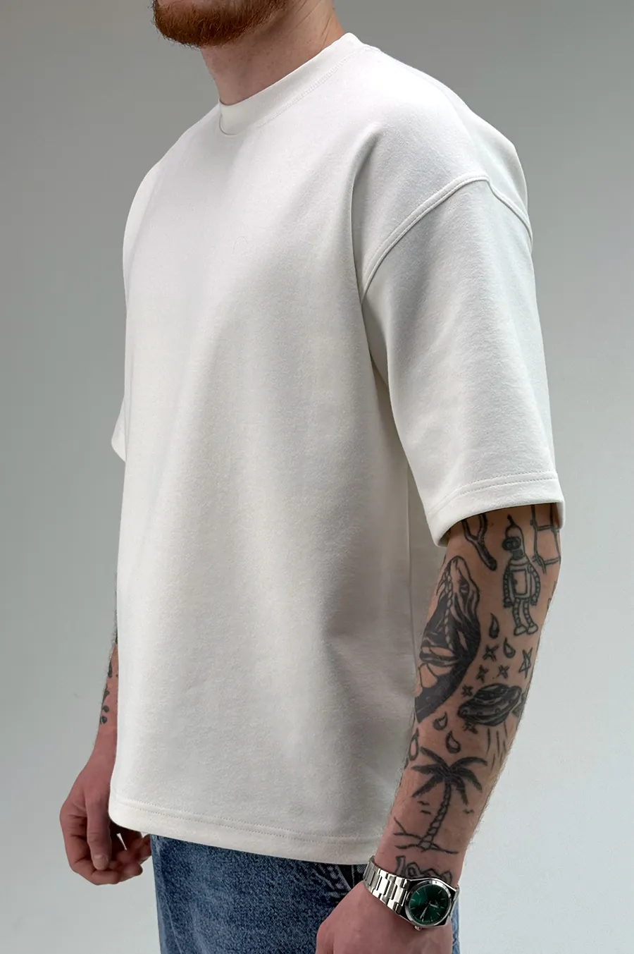 T-shirt GARAGE "Boxy" Milk