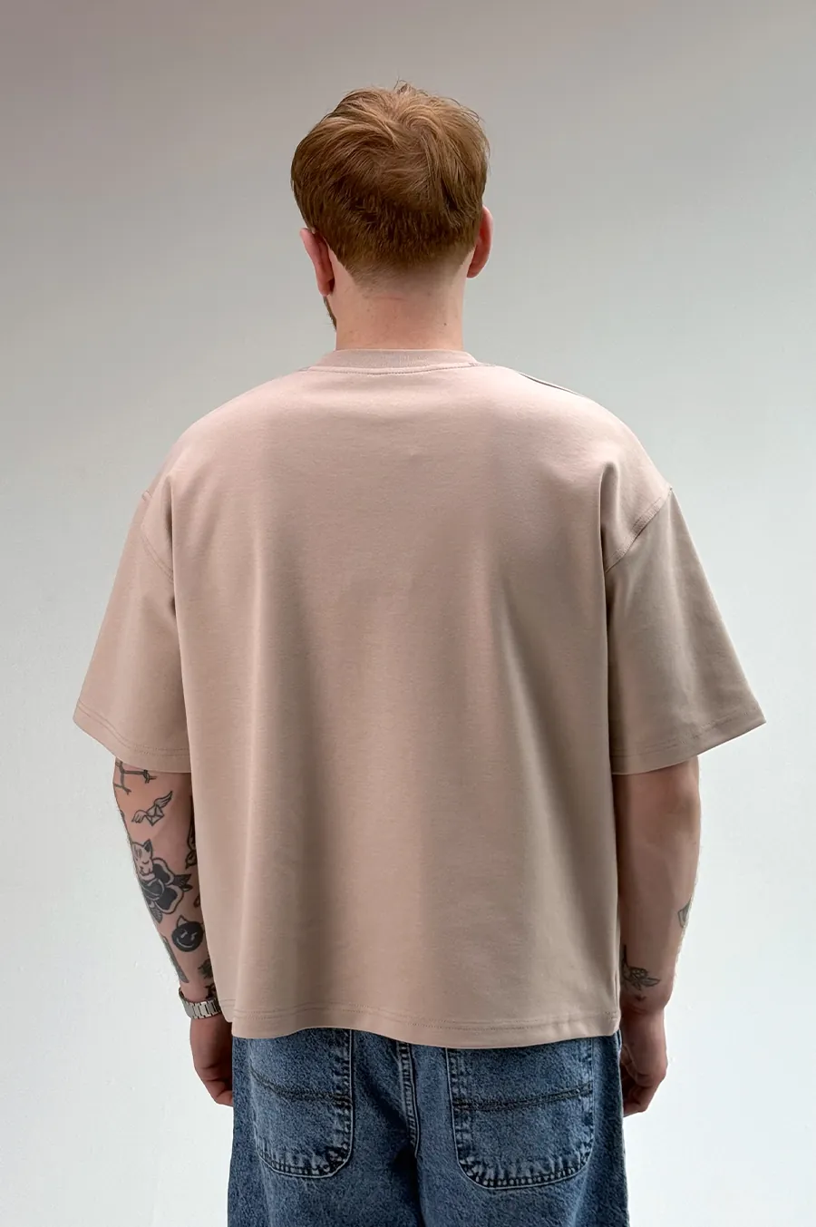 T-shirt GARAGE "Boxy" Mink